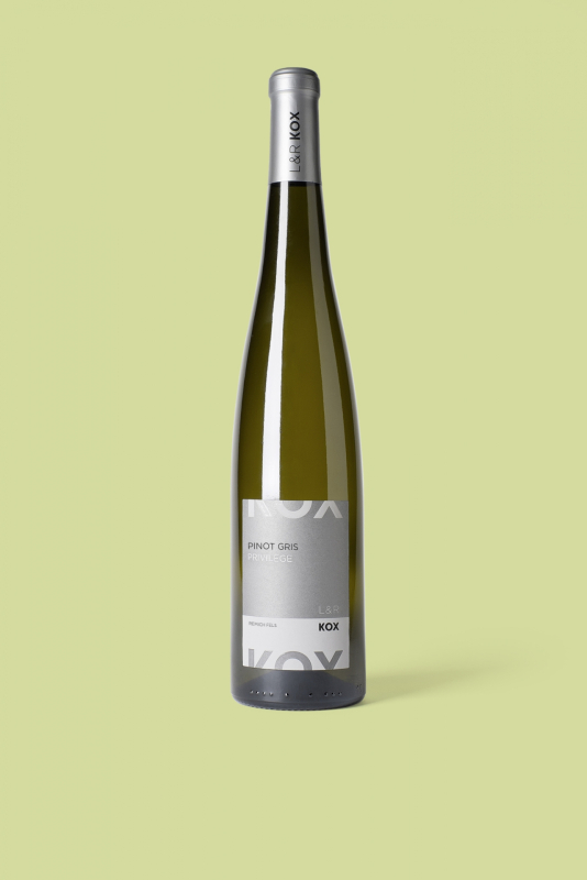 Kox-privilege-pinot gris-remich fels-50 cl Kox-privilege-pinot gris-remich fels-50 cl