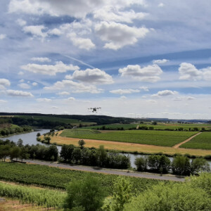 Le drone au domaine