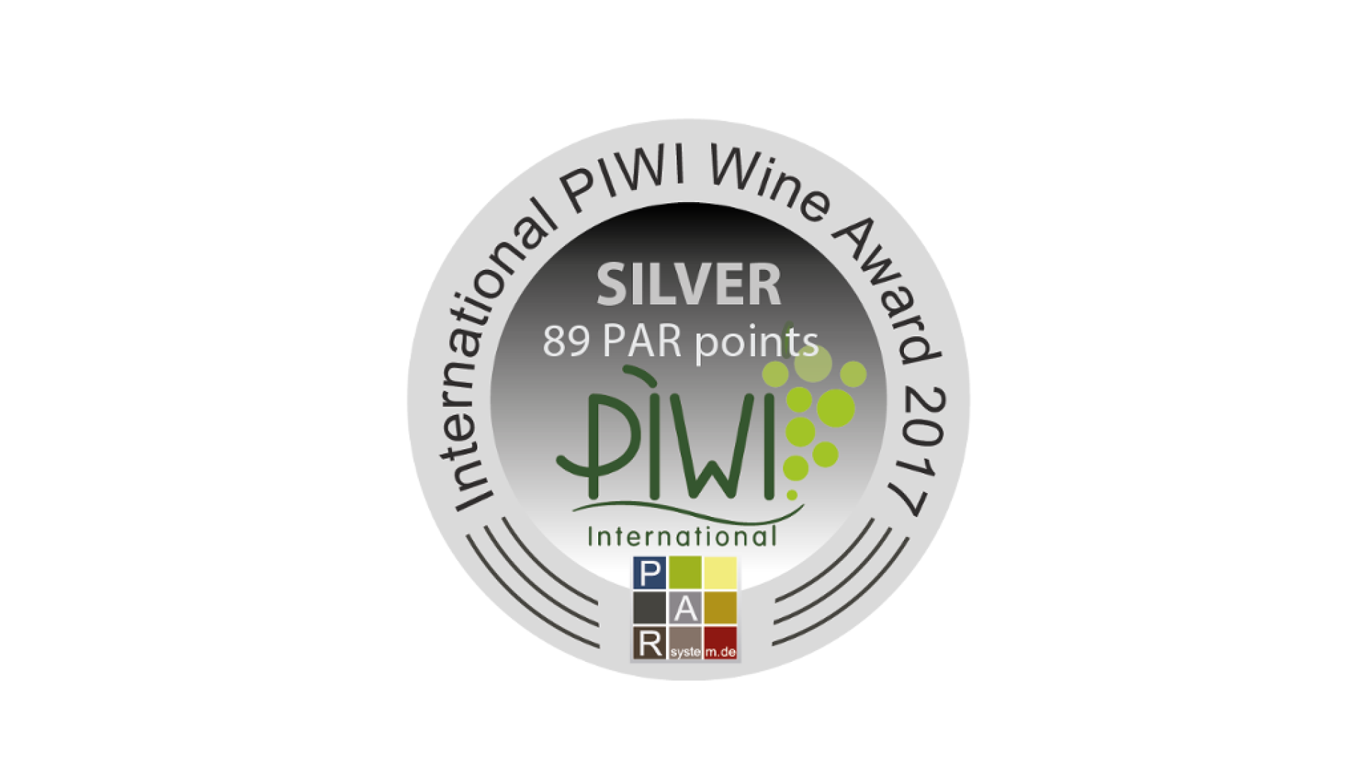 SILVER MEDAL for the cabernet blanc 2016