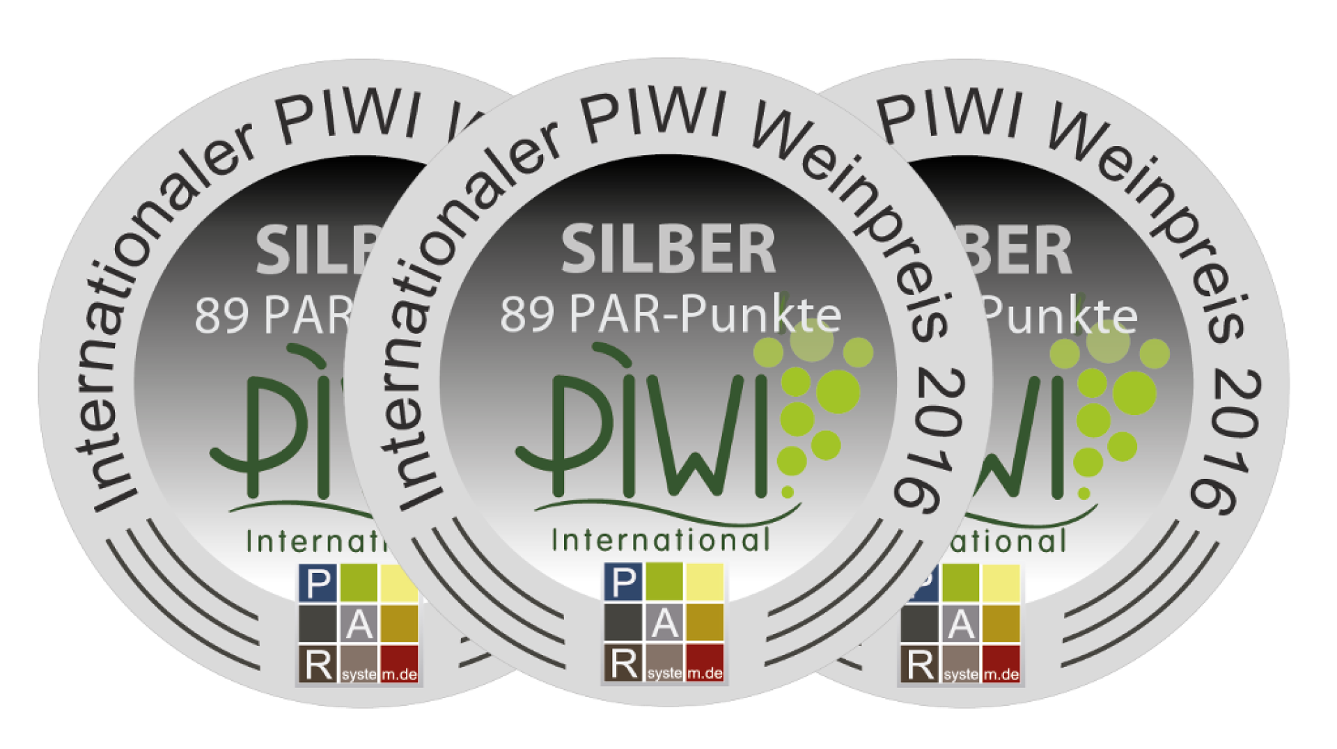 THREE SILVER MEDALS FOR OUR PIWIS